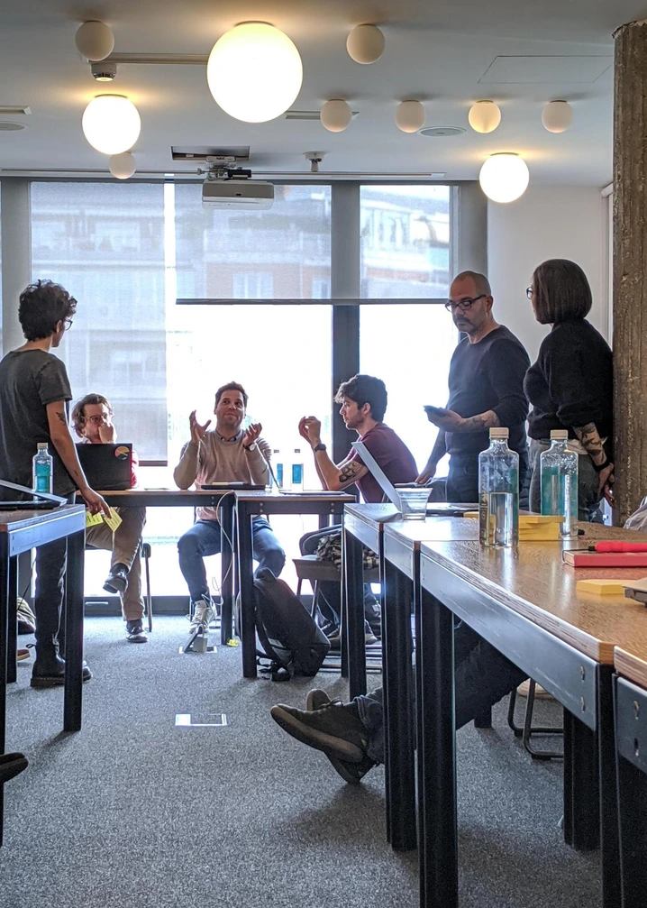 Gympass brand team meeting