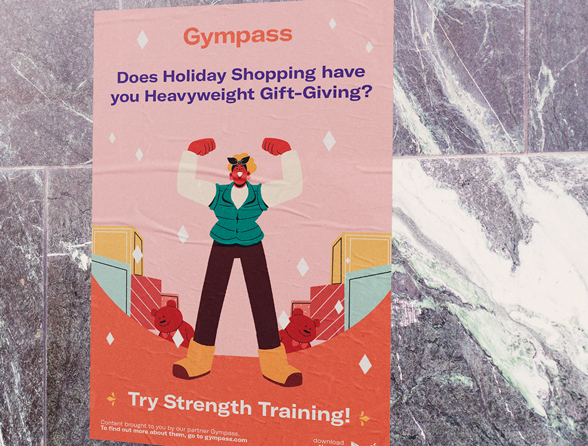 Gympass — Try Strength Training poster
