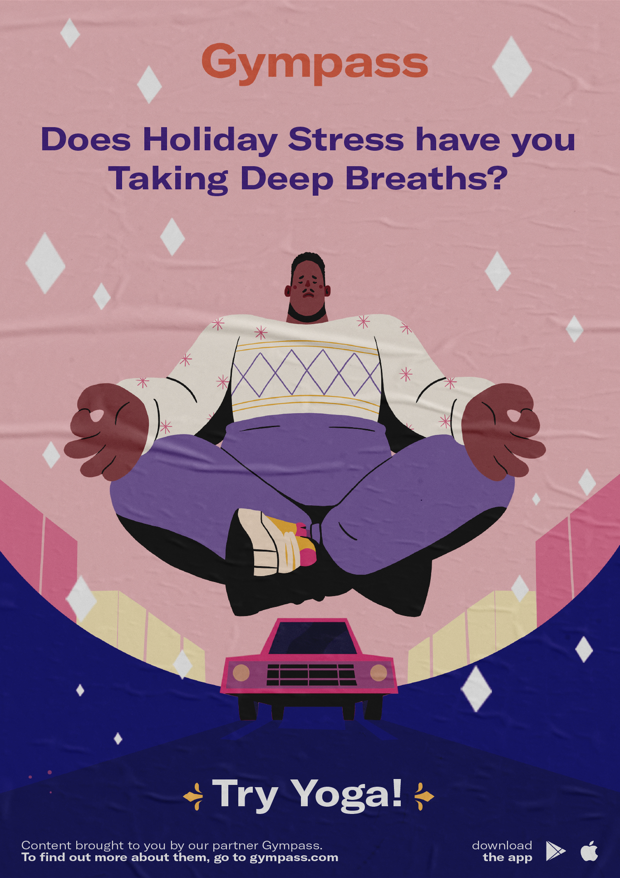 Gympass — Try Yoga poster