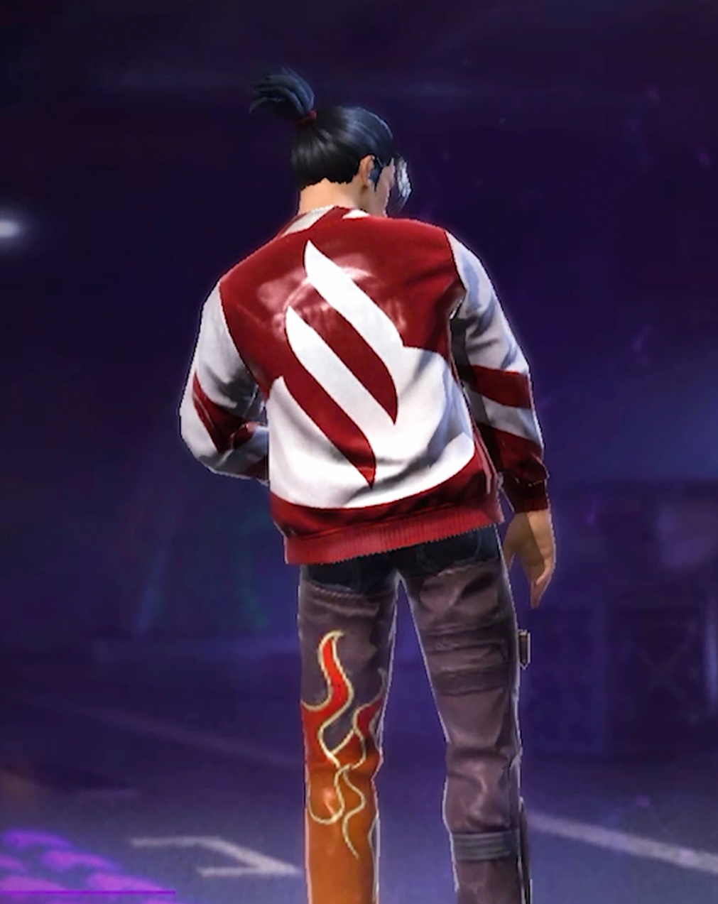 Hijacket skin back